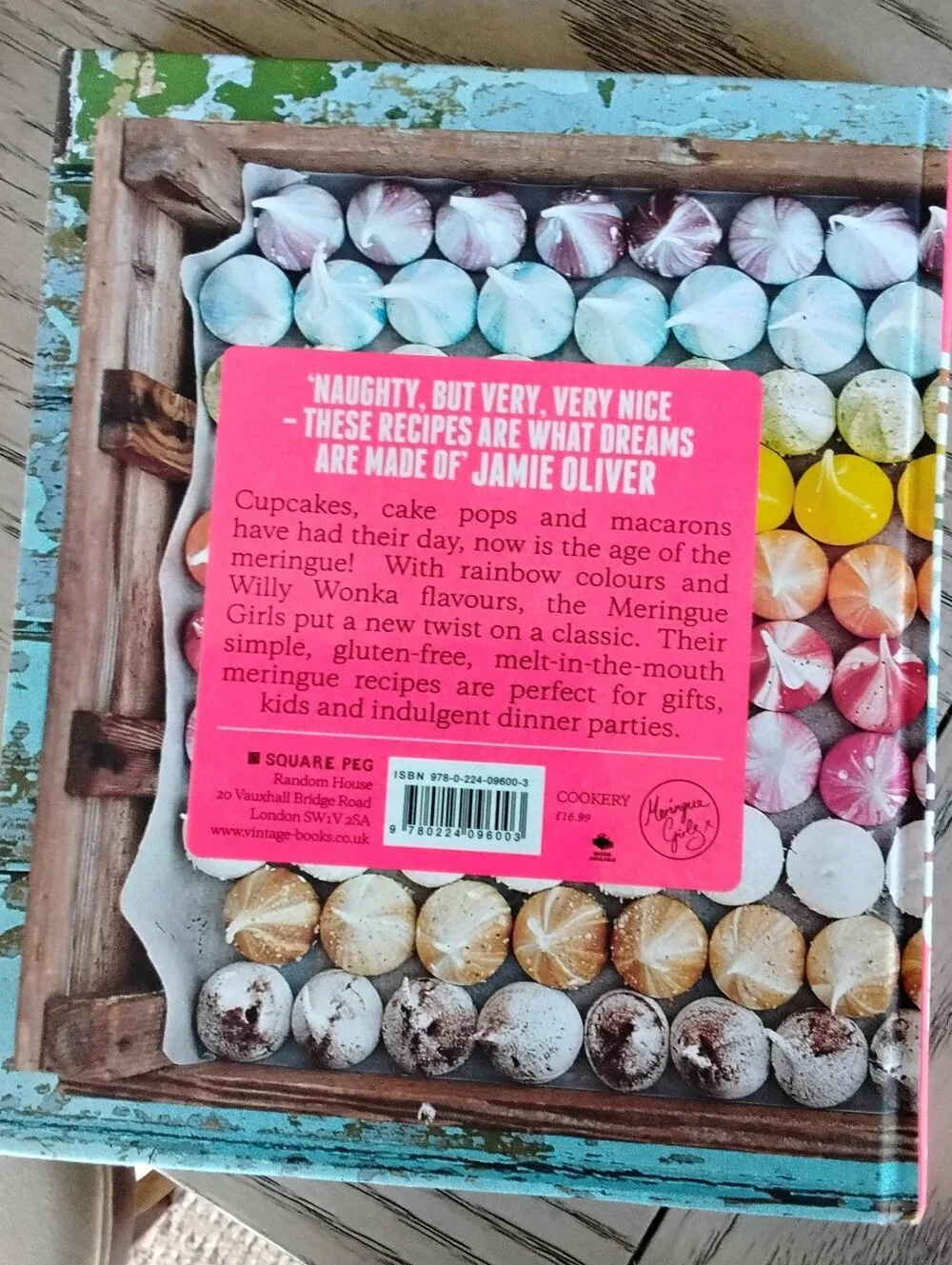 Meringue Girls Cookbook – Pink Cover